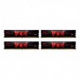 G.Skill Aegis F4-3200C16Q-64GIS, 64 Go, 4 x 16 Go, DDR4, 3200 MHz, 288-pin DIMM