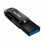 SanDisk Ultra Dual Drive Go, 64 Go, USB Type-A  USB Type-C, 3.2 Gen 1 3.1 Gen 1, 150 Mos, Pivotant, Noir