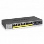 Netgear GS110TP, Géré, L2L3L4, Gigabit Ethernet 101001000, Full duplex, Connexion Ethernet, supportant l'alimentation via ce port