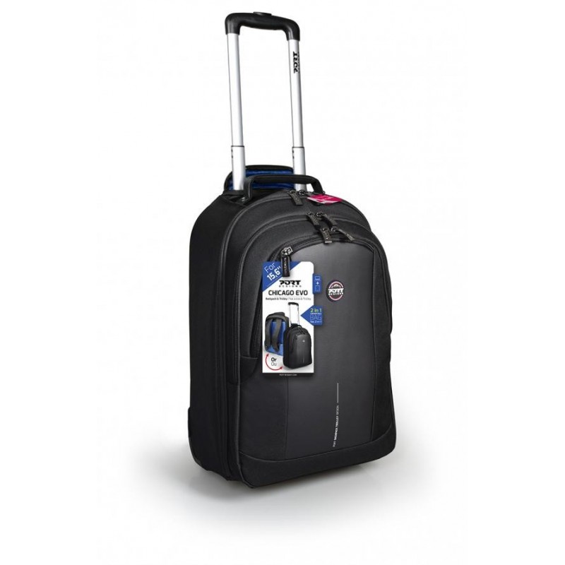 PORT Designs CHICAGO EVO, Valise sur roulette, 39,6 cm 15.6", 2,52 kg
