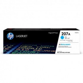 HP Toner cyan LaserJet 207A authentique, 0 pages, 1250 pages, Cyan, 1 pièce