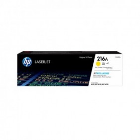 HP Toner jaune LaserJet 216A authentique, 850 pages, 0 pages, Jaune, 1 pièce