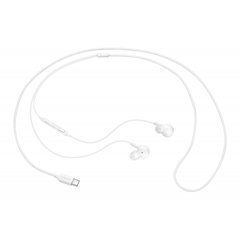 Samsung EO-IC100, Avec fil, AppelsMusique, 20 - 20000 Hz, 18,35 g, Casque, Blanc