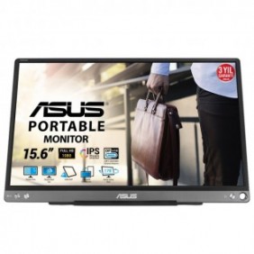 ASUS ZenScreen MB16ACE, 39,6 cm 15.6", 1920 x 1080 pixels, Full HD, LED, 5 ms, Gris