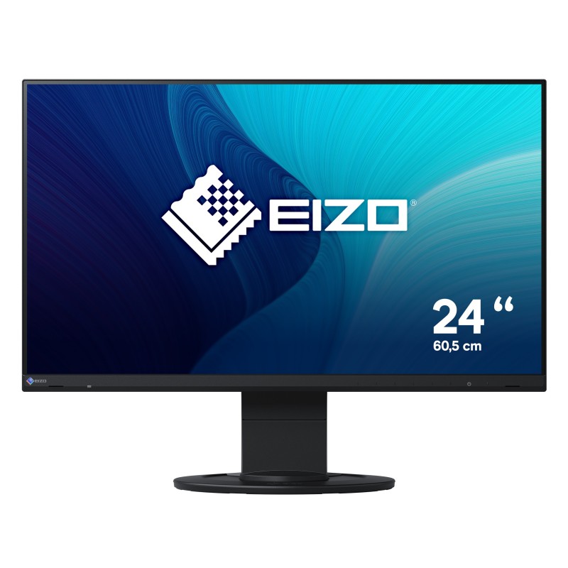 EIZO FlexScan EV2460-BK, 60,5 cm 23.8", 1920 x 1080 pixels, Full HD, LED, 5 ms, Noir