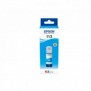 Epson 113 EcoTank Pigment Cyan ink bottle, Original, Cyan, Epson, Ecotank ET-5880, EcoTank ET-5850, EcoTank ET-5800, EcoTank ET-16650, EcoTank ET-16600, 6000 pages, 70 ml