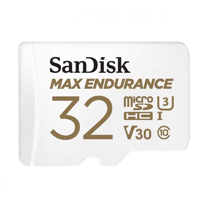 SanDisk Max Endurance, 32 Go, MicroSDHC, Classe 10, UHS-I, 100 Mos, 40 Mos