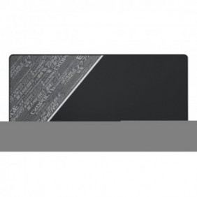 ASUS ROG Sheath BLK LTD, Noir, Gris, Blanc, Tissu, Caoutchouc, Base antidérapante, Tapis de souris de jeu