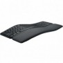 Logitech ERGO K860, Taille réelle 100 %, Sans fil, RF sans fil + Bluetooth, QWERTZ, Graphite