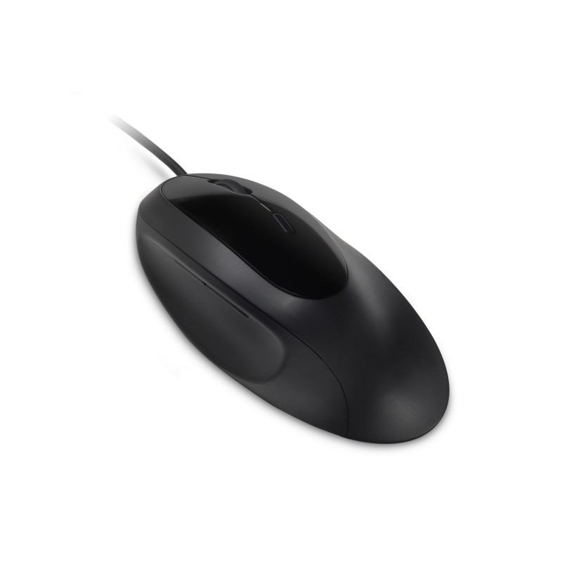 Kensington Souris filaire Pro Fit® Ergo, Droitier, Optique, USB Type-A, 3200 DPI, Noir
