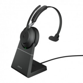 Jabra Evolve2 65, Sans fil, BureauCentre d'appels, 20 - 20000 Hz, 99,2 g, Casque, Noir