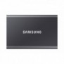 Samsung Portable SSD T7, 1 To, USB Type-C, 3.2 Gen 2 3.1 Gen 2, 1050 Mos, Protection par mot de passe, Gris