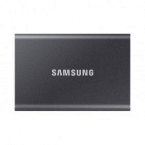Samsung Portable SSD T7, 2 To, USB Type-C, 3.2 Gen 2 3.1 Gen 2, 1050 Mos, Protection par mot de passe, Gris