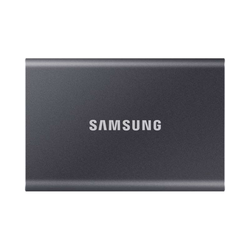 Samsung Portable SSD T7, 2 To, USB Type-C, 3.2 Gen 2 3.1 Gen 2, 1050 Mos, Protection par mot de passe, Gris