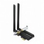 TP-LINK Archer TX50E, Sans fil, PCI Express, WLAN  Bluetooth, Wi-Fi 6 802.11ax, 2402 Mbits, Noir, Métallique