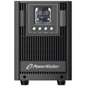 BlueWalker PowerWalker VFI 2000 AT FR, Double-conversion en ligne, 2 kVA, 1800 W, Sinusoïde pur, 80 V, 300 V