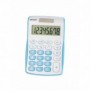 Genie 120 B, Poche, Calculatrice à écran, 8 chiffres, 1 lignes, BatterieSolaire, Bleu, Blanc