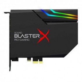 Creative Labs Sound BlasterX AE-5 Plus, 5.1 canaux, Interne, 32 bit, 122 dB, PCI-E