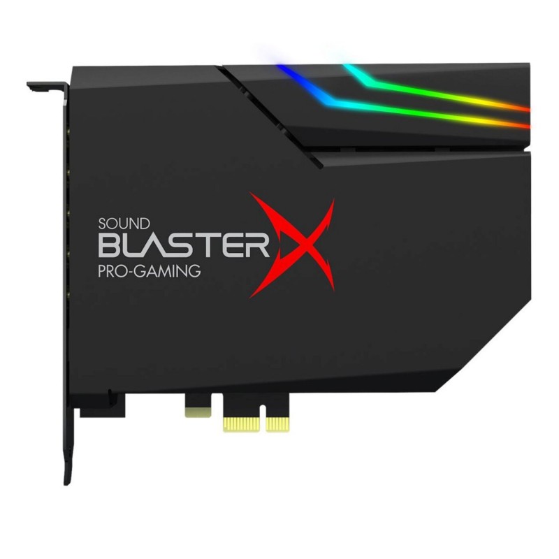 Creative Labs Sound BlasterX AE-5 Plus, 5.1 canaux, Interne, 32 bit, 122 dB, PCI-E