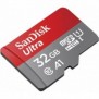 SanDisk Ultra, 32 Go, MicroSDHC, Classe 10, 120 Mos, Class 1 , Gris, Rouge