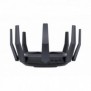 ASUS RT-AX89X AX6000 AiMesh, Wi-Fi 6 802.11ax, Bi-bande 2,4 GHz  5 GHz, EthernetLAN, 3G, Noir, Routeur