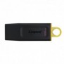 Kingston DataTraveler Exodia - Clé USB 3.2, 128 Go, USB Type-A, 3.2 Gen 1 3.1 Gen 1, Casquette, 11 g, Noir, Jaune