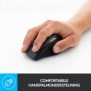 Logitech Customizable Mouse M705, Droitier, Optique, RF sans fil, 1000 DPI, Charbon de bois