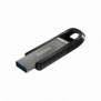 SanDisk Extreme Go, 64 Go, USB Type-A, 3.2 Gen 1 3.1 Gen 1, 395 Mos, Slide, Acier inoxydable
