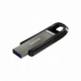 SanDisk Extreme Go, 256 Go, USB Type-A, 3.2 Gen 1 3.1 Gen 1, 400 Mos, Slide, Acier inoxydable