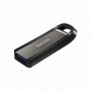 SanDisk Extreme Go, 256 Go, USB Type-A, 3.2 Gen 1 3.1 Gen 1, 400 Mos, Slide, Acier inoxydable