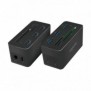 LogiLink UA0370, Avec fil, USB 3.2 Gen 1 3.1 Gen 1 Type-C, 60 W, 10,100,1000 Mbits, Noir, CF, MicroSD , SD
