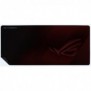 ASUS ROG Strix Scabbard II, Noir, Rouge, Image, Tissu, Caoutchouc, Base antidérapante, Tapis de souris de jeu