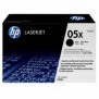 HP 05X toner LaserJet noir grande capacité authentique, 6500 pages, Noir, 1 pièce