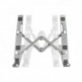 LogiLink AA0134, Supports de Laptop, Argent, Aluminium, 25,4 cm 10", 40,6 cm 16", 10 kg