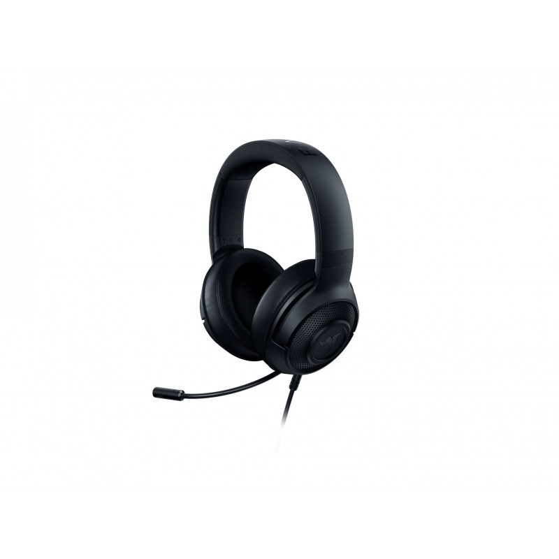 Razer Kraken X Lite, Avec fil, Jouer, 12 - 28000 Hz, 230 g, Casque, Noir