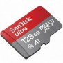 SanDisk Ultra, 128 Go, MicroSDXC, Classe 10, UHS-I, 140 Mos, Class 1