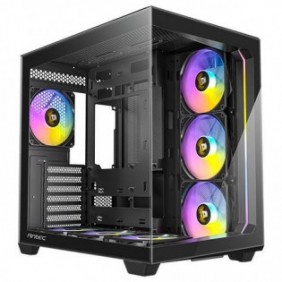 Antec C5, Midi Tower, PC, Noir, ATX, ITX, micro ATX, Verre, Plastique, Acier, 16 cm