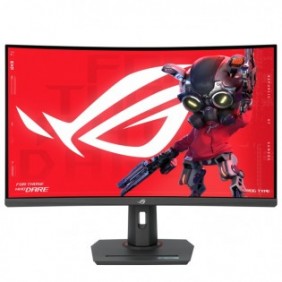 ASUS ROG Strix XG32WCMS, 80 cm 31.5", 2560 x 1440 pixels, Quad HD, LCD, 1 ms, Noir