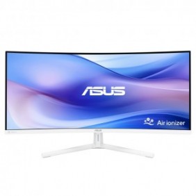 ASUS VU34WCIP-W, 86,4 cm 34", 3440 x 1440 pixels, Wide Quad HD, 1 ms, Blanc