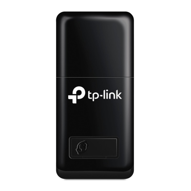 TP-LINK TL-WN823N, Avec fil, USB, WLAN, Wi-Fi 4 802.11n, 300 Mbits, Noir