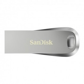 SanDisk Ultra Luxe, 64 Go, USB Type-A, 3.2 Gen 1 3.1 Gen 1, 150 Mos, Sans capuchon, Argent