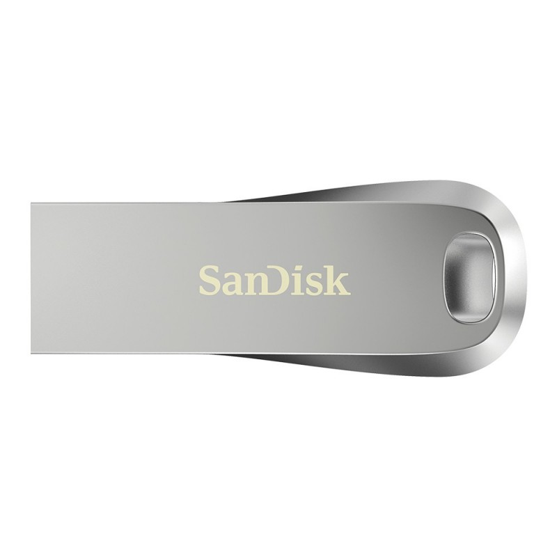 SanDisk Ultra Luxe, 64 Go, USB Type-A, 3.2 Gen 1 3.1 Gen 1, 150 Mos, Sans capuchon, Argent