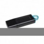 Kingston DataTraveler Exodia - Clé USB 3.2, 64 Go, USB Type-A, 3.2 Gen 1 3.1 Gen 1, Casquette, 11 g, Noir, Turquoise