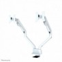 Neomounts FPMA-D750DWHITE2 Support d'écran à fixer 10-32" - ressort à gaz - Topfix - arrêt 180, Collier de serrage passe-fil, 25,4 cm 10", 81,3 cm 32", 100 x 100 mm, Réglage de la hauteur, Blanc