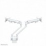 Neomounts FPMA-D750DWHITE2 Support d'écran à fixer 10-32" - ressort à gaz - Topfix - arrêt 180, Collier de serrage passe-fil, 25,4 cm 10", 81,3 cm 32", 100 x 100 mm, Réglage de la hauteur, Blanc