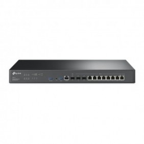 TP-LINK Omada ER8411, Ethernet WAN, Gigabit Ethernet, Noir