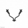 Neomounts DS70S-950BL2 Support d'écran à fixer 17-35" - ressort à gaz - Topfix - arrêt 180, Collier de serrage passe-fil, 43,2 cm 17", 88,9 cm 35", 100 x 100 mm, Réglage de la hauteur, Noir