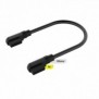 Corsair iCUE LINK, 0,135 m, Courbe, Courbe, 90, Noir, 73 g