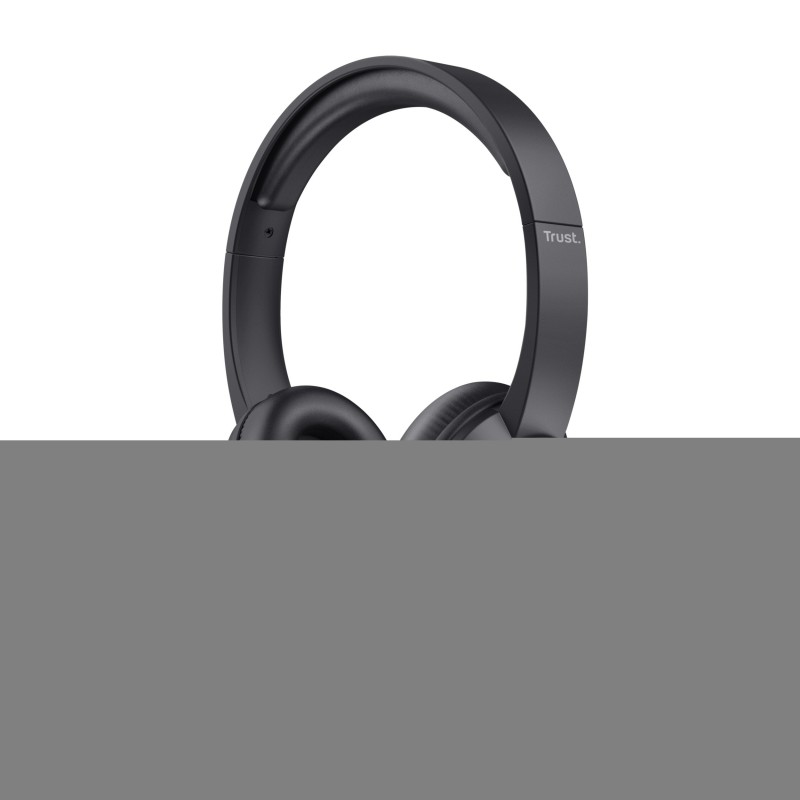 Trust Ayda, Avec fil, AppelsMusique, 20 - 20000 Hz, 155 g, Casque, Noir