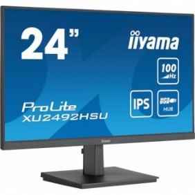 Iiyama ProLite XU2492HSU-B6, 60,5 cm 23.8", 1920 x 1080 pixels, Full HD, LED, Noir